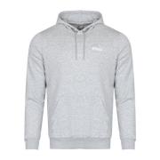 Katoenen hoodie met logo Puma , Gray , Heren