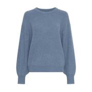 Hope Pullover Sweatshirt Moss Copenhagen , Blue , Dames