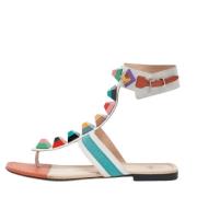 Pre-owned Leather sandals Fendi Vintage , Multicolor , Dames