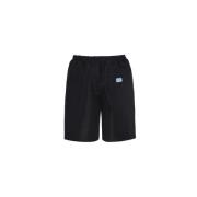 Klieke Denim Shorts Heron Preston , Black , Heren