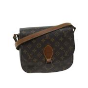 Pre-owned Canvas louis-vuitton-bags Louis Vuitton Vintage , Brown , Da...