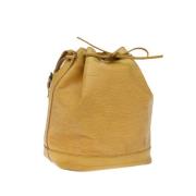 Pre-owned Leather louis-vuitton-bags Louis Vuitton Vintage , Yellow , ...