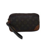 Pre-owned Canvas louis-vuitton-bags Louis Vuitton Vintage , Brown , Da...