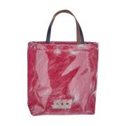 Shearling Tote Tas Marni , Pink , Dames