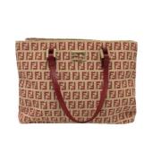 Pre-owned Canvas fendi-bags Fendi Vintage , Red , Dames