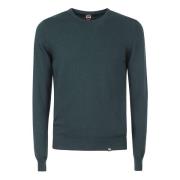 Groene Sweaters Wol Ronde Hals Colmar , Green , Heren