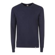 Blauwe Sweaters Wol Ronde Hals Stijl Colmar , Blue , Heren