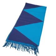 Pre-owned Cashmere scarves Hermès Vintage , Blue , Dames