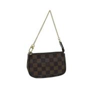 Pre-owned Canvas louis-vuitton-bags Louis Vuitton Vintage , Brown , Da...