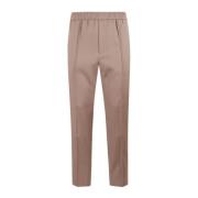 Elastische taille broek Lanvin , Brown , Heren