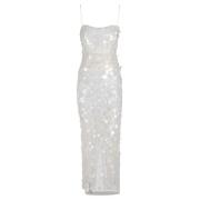 Paillet Feestjurk Retrofête , White , Dames