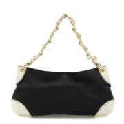 Pre-owned Canvas chanel-bags Chanel Vintage , Black , Dames