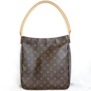 Pre-owned Canvas handbags Louis Vuitton Vintage , Brown , Dames