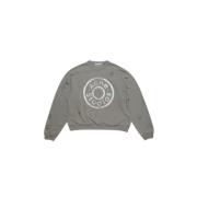 Casual Sweatshirt voor Dagelijks Gebruik Acne Studios , Gray , Heren