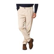 Fluwelen Chino Broek Wintercollectie Mason's , Beige , Heren