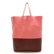 Pre-owned Leather totes Celine Vintage , Pink , Dames