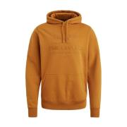 Zachte Terry Geborstelde Hoodie PME Legend , Brown , Heren