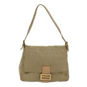 Pre-owned Canvas fendi-bags Fendi Vintage , Beige , Dames