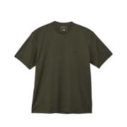 Casual Katoenen T-shirt Y-3 , Green , Heren