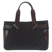 Pre-owned Canvas gucci-bags Gucci Vintage , Brown , Dames