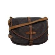 Pre-owned Canvas louis-vuitton-bags Louis Vuitton Vintage , Brown , Da...