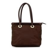 Pre-owned Canvas totes Celine Vintage , Brown , Dames