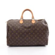 Pre-owned Canvas handbags Louis Vuitton Vintage , Brown , Dames