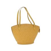 Pre-owned Leather louis-vuitton-bags Louis Vuitton Vintage , Yellow , ...