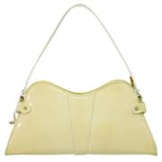 Pre-owned Leather fendi-bags Fendi Vintage , Beige , Dames