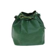 Pre-owned Leather louis-vuitton-bags Louis Vuitton Vintage , Green , D...