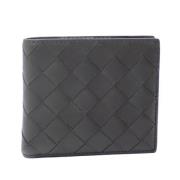 Pre-owned Leather wallets Bottega Veneta Vintage , Green , Heren