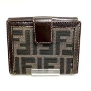 Pre-owned Canvas wallets Fendi Vintage , Brown , Dames