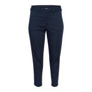 Midnight Marine Chino Broek Kaffe Curve , Blue , Dames