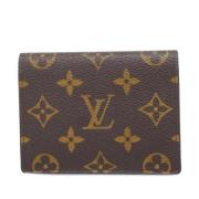 Pre-owned Fabric wallets Louis Vuitton Vintage , Brown , Dames