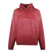 Casual Logo Sweatshirt voor Mannen Dsquared2 , Red , Heren