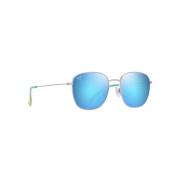 Vierkante zonnebril Blue Hawaii Gepolariseerd Maui Jim , Gray , Heren