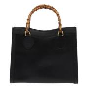 Pre-owned Leather gucci-bags Gucci Vintage , Black , Dames