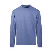 Indigo Longsleeve T-shirt Autry , Blue , Heren