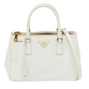 Pre-owned Fabric prada-bags Prada Vintage , White , Dames