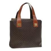 Pre-owned Leather handbags Celine Vintage , Brown , Dames