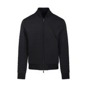 Nero Blouson Jack Emporio Armani , Black , Heren