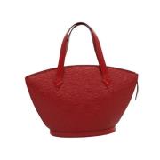 Pre-owned Leather louis-vuitton-bags Louis Vuitton Vintage , Red , Dam...