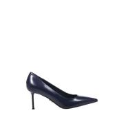 Leren Glam5 Decollete Schoenen Sergio Levantesi , Blue , Dames