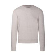 Avena Ronde Hals Sweater Cashmere Company , Gray , Heren