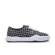 Canvas Check Sneaker Zwart Mihara Yasuhiro , Black , Heren