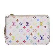 Pre-owned Canvas wallets Louis Vuitton Vintage , White , Dames