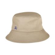 Elegant Hunter MH Bucket Hat Burberry , Beige , Dames