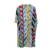 Viola/Verde Cape Jacket Emilio Pucci , Multicolor , Dames