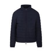 Navy Gewatteerde Jas Emporio Armani , Blue , Heren