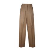 Wijde Pijp Zand Pant Golden Goose , Brown , Dames